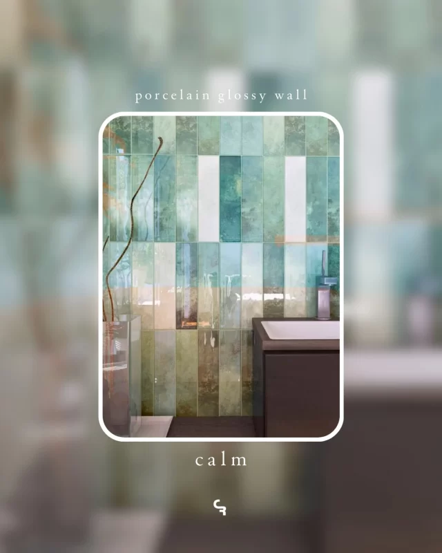 Our 𝐂𝐚𝐥𝐦 collection features a glossy porcelain finish, perfect for wall coverings. Its palette of greens and whites allows for balanced, visually refreshing compositions ✨.┄┄┄┄┄┄┄┄┄Nuestra colección 𝐂𝐚𝐥𝐦 se presenta en formato porcelánico brillo, perfecta para revestimiento gracias a su gama de verdes y blancos, se crean composiciones equilibradas y visualmente frescas ✨.𝐈𝐍𝐅𝐎 comercial@ceramicaribesalbes.com | +34 964 60 32 52ᴄᴀᴛᴀʟᴏɢᴜᴇs | ᴄᴀᴛᴀ́ʟᴏɢᴏs 𝐰𝐰𝐰.𝐜𝐞𝐫𝐚𝐦𝐢𝐜𝐚𝐫𝐢𝐛𝐞𝐬𝐚𝐥𝐛𝐞𝐬.𝐜𝐨𝐦 LINK IN BIO𝘈𝘭𝘸𝘢𝘺𝘴 𝘏𝘪𝘨𝘩 𝘘𝘶𝘢𝘭𝘪𝘵𝘺#Tile #CerámicaRibesalbes #MadeInSpain #Cerámica #Azulejos #España #New #Nuevo #Colección #PorcelainTiles #Inspiración #CalmCollection #Colores #Colours #AlwaysHighQuality